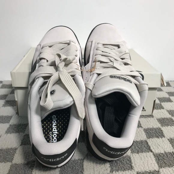 Adidas Grand Court Alpha 00s Tennis Shoes Men's 11.5 IH1287 Grey Black Sneakers - Picture 4 of 12